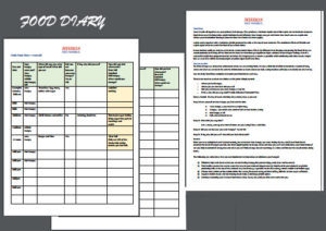 Download a new Food Diary Page.